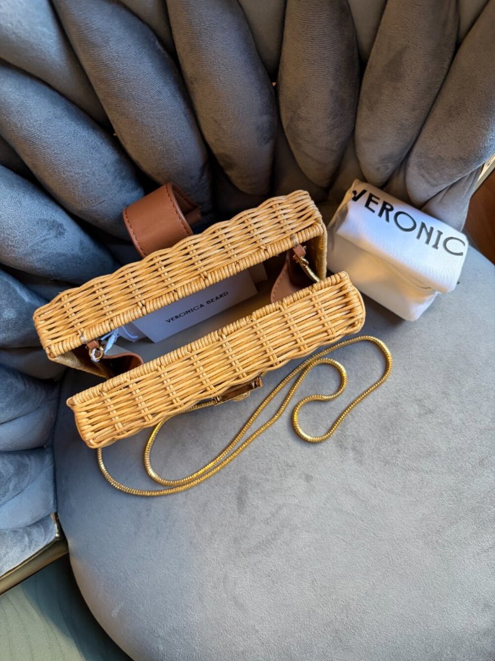 Veronica Beard Lock Box Clutch - Picture 4 of 4